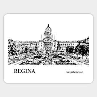 Regina Saskatchewan Sticker